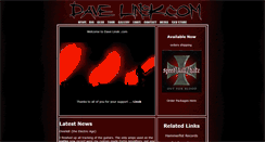 Desktop Screenshot of davelinsk.com