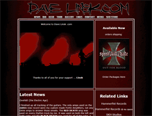 Tablet Screenshot of davelinsk.com